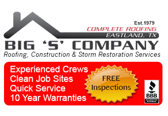 eastland TX roofing company 76448